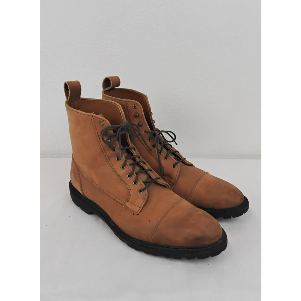 Allen Edmonds Eagle River Boots Men's 10.5D Brown Lace Up *W4749 - Picture 3 of 16